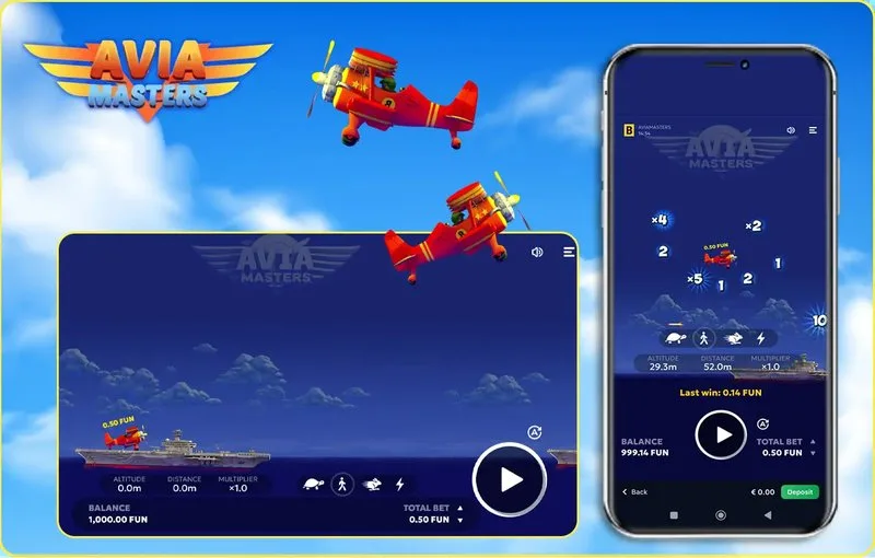 Herzschläge im Himmel: Avia Masters - Das neue Flugzeugspiel für Deutschland